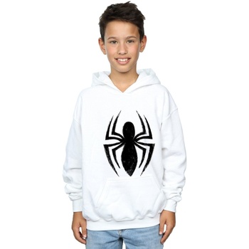 Vêtements Garçon Sweats Marvel Spider-Man Ultimate Spider Logo Blanc