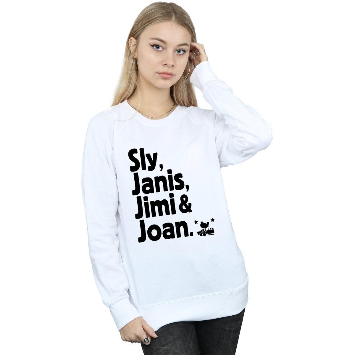 Vêtements Femme Sweats Woodstock Legends List Blanc