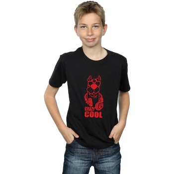 Vêtements Garçon T-shirts manches courtes Scooby Doo Crazy Cool Noir