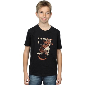 Vêtements Garçon T-shirts manches courtes Scooby Doo Jack In The Box Noir