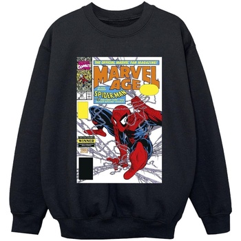 Vêtements Garçon Sweats Marvel Spider-Man  Age Comic Cover Noir