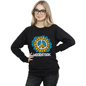 Vêtements Femme Sweats Woodstock Flower Peace Noir