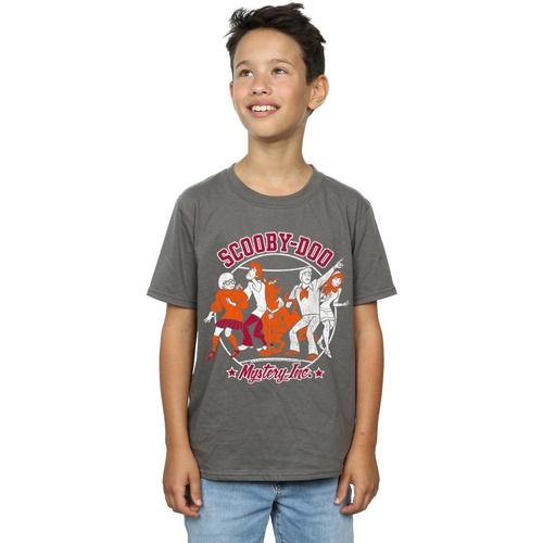 Vêtements Garçon T-shirts manches courtes Scooby Doo Collegiate Circle Multicolore