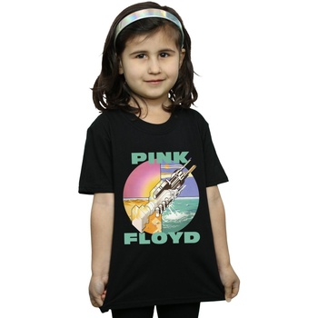Vêtements Fille T-shirts manches longues Pink Floyd Wish You Were Here Noir