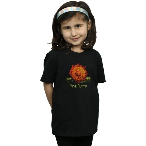 Vêtements Fille T-shirts manches longues Pink Floyd BI33432 Noir