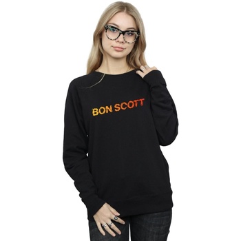 Vêtements Femme Sweats Bon Scott Shattered Logo Noir