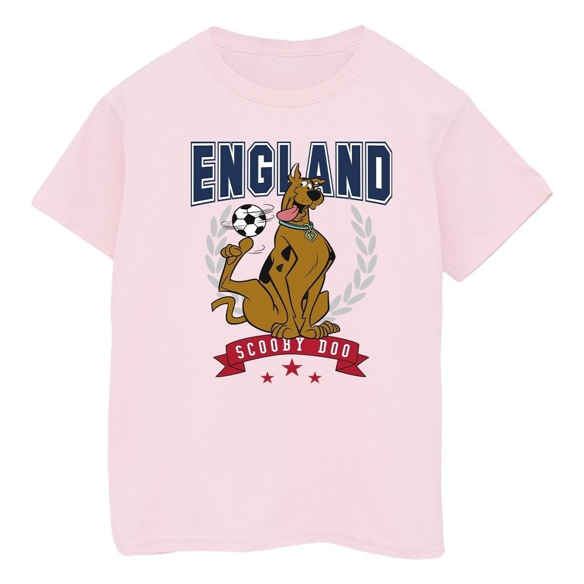 Vêtements Garçon T-shirts manches courtes Scooby Doo England Football Rouge