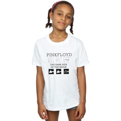 Vêtements Fille T-shirts manches longues Pink Floyd  Blanc