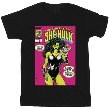 Vêtements Garçon T-shirts manches courtes Marvel She-Hulk: Attorney At Law Second Chance Noir