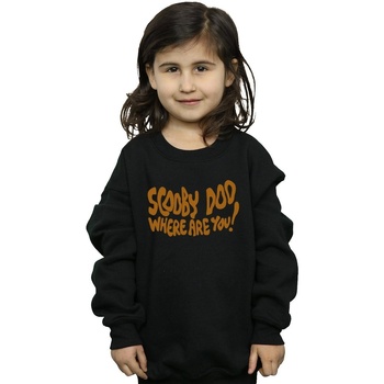 Vêtements Fille Sweats Scooby Doo Where Are You Spooky Noir