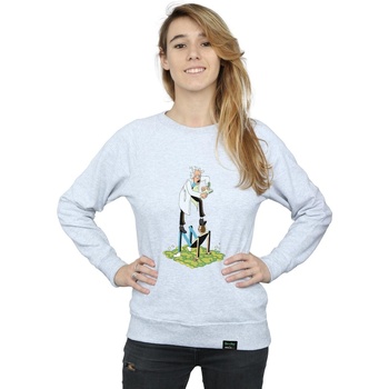 Vêtements Femme Sweats Rick And Morty Stylised Characters Gris