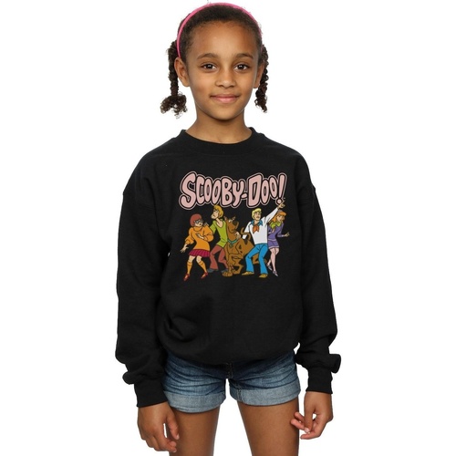 Vêtements Fille Sweats Scooby Doo Classic Group Noir