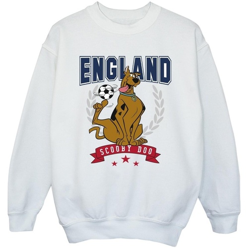Vêtements Fille Sweats Scooby Doo England Football Blanc