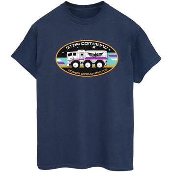 Vêtements Femme T-shirts manches longues Disney Lightyear Rover Deployment Bleu