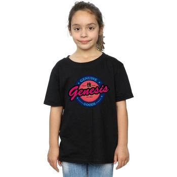 Vêtements Fille T-shirts manches longues Genesis Neon Logo Noir
