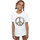 Vêtements Fille T-shirts manches longues Woodstock Floral Peace Blanc