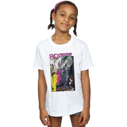 Vêtements Fille T-shirts manches longues Syd Barrett Fairies Poster Blanc
