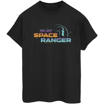 Vêtements Femme T-shirts manches longues Disney Lightyear Last Space Ranger Text Noir