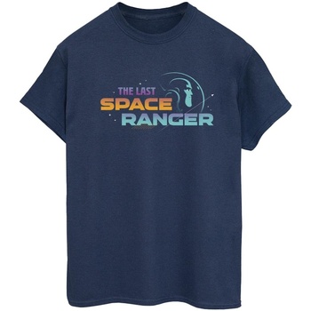 Vêtements Femme T-shirts manches longues Disney Lightyear Last Space Ranger Text Bleu