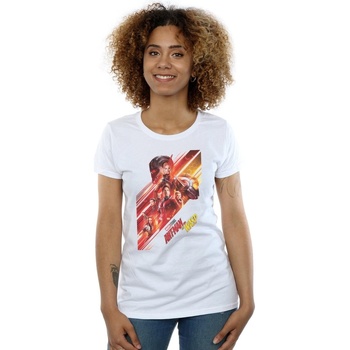 Vêtements Femme T-shirts manches longues Marvel Studios Ant-Man And The Wasp Poster Blanc