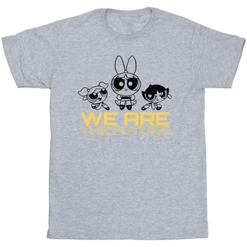 Vêtements Fille T-shirts manches longues The Powerpuff Girls We Are The Future Gris