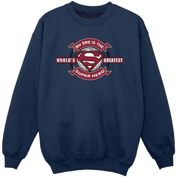 Vêtements Fille Sweats Dc Comics Superman Super Hero Bleu