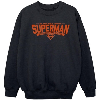 Vêtements Fille Sweats Dc Comics Superman Hero Dad Noir