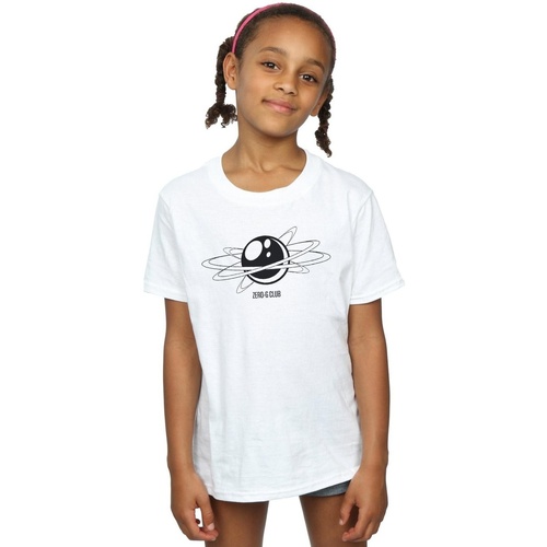 Vêtements Fille T-shirts manches longues Ready Player One Zero G Club Logo Blanc