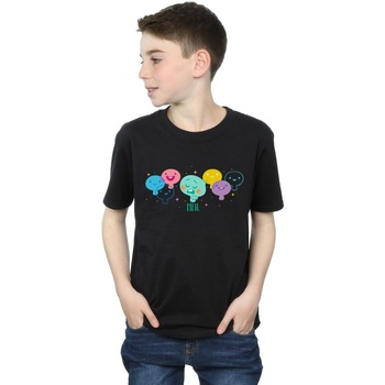 Vêtements Garçon T-shirts manches courtes Disney Soul 22 Meh Noir