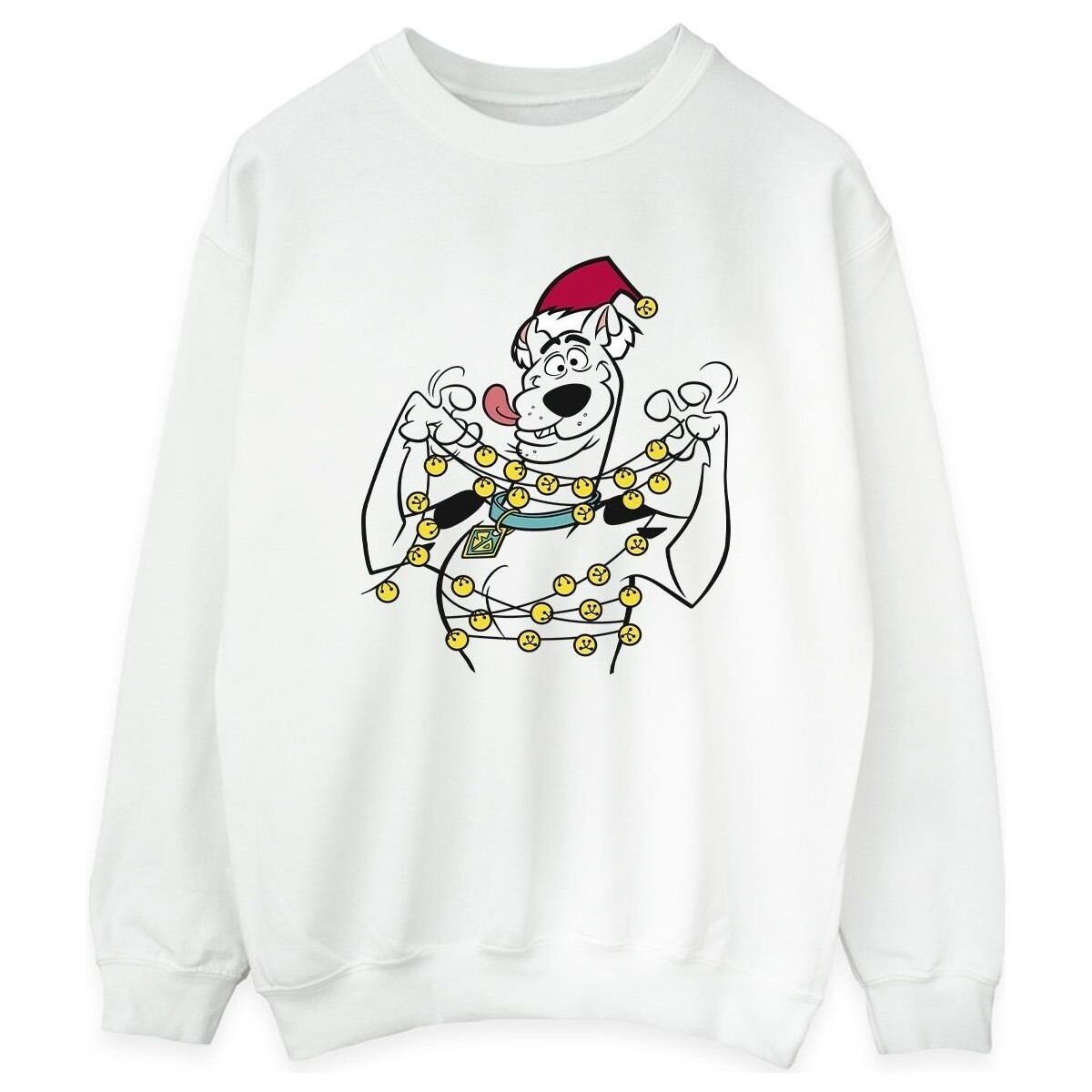 Vêtements Femme Sweats Scooby Doo Christmas Bells Blanc