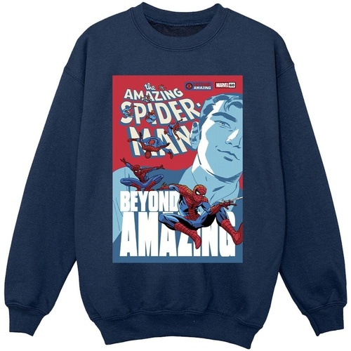 Vêtements Fille Sweats Marvel Spider-Man Beyond Amazing Cover Bleu