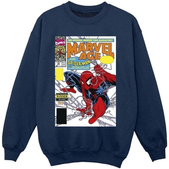 Vêtements Fille Sweats Marvel Spider-Man  Age Comic Cover Bleu