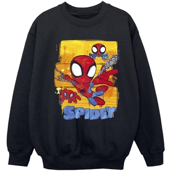 Vêtements Fille Sweats Marvel Spidey And His Amazing Friends Flying Noir