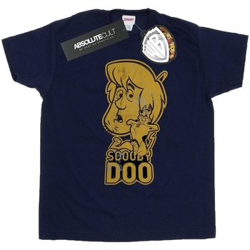 Vêtements Fille T-shirts manches longues Scooby Doo And Shaggy Bleu