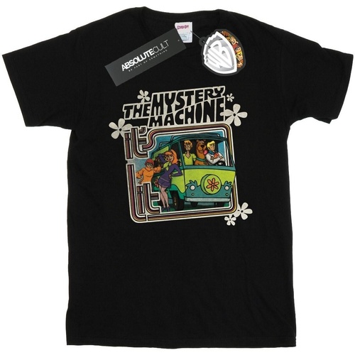 Vêtements Fille T-shirts manches longues Scooby Doo Mystery Machine Noir