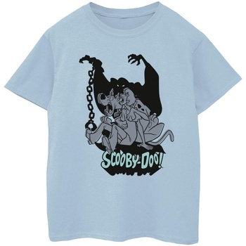 Vêtements Fille T-shirts manches longues Scooby Doo BI34904 Bleu