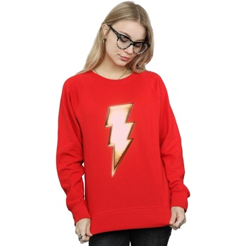 Vêtements Femme Sweats Dc Comics Shazam Bolt Logo Rouge