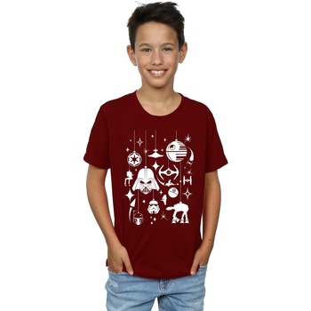 Vêtements Garçon T-shirts manches courtes Disney Christmas Decorations Multicolore
