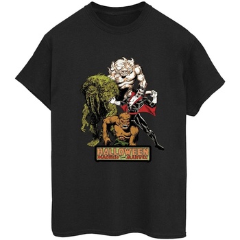 Vêtements Femme T-shirts Manuel manches longues Marvel Halloween Monsters Noir