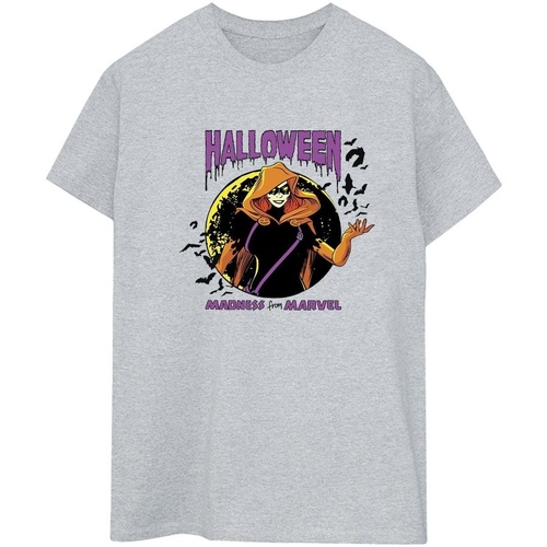 Vêtements Femme T-shirts manches longues Marvel Black Widow Halloween Gris