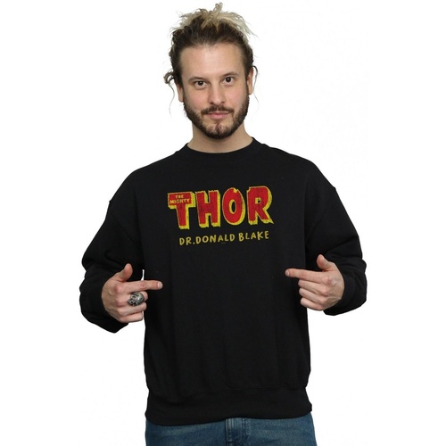 Vêtements Homme Sweats Marvel Thor AKA Dr Donald Blake Noir