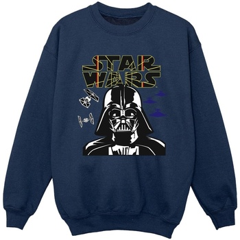 Vêtements Garçon Sweats Disney Darth Vader Comp Logo Bleu