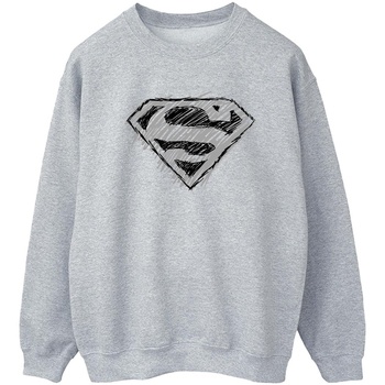 Vêtements Femme Sweats Dc Comics Superman Logo Sketch Gris