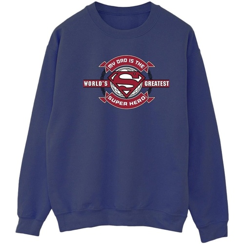 Vêtements Femme Sweats Dc Comics Superman Super Hero Bleu