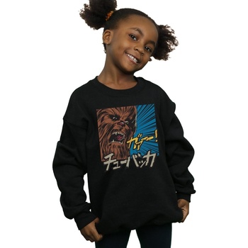 Vêtements Fille Sweats Disney Chewbacca Roar Pop Art Noir