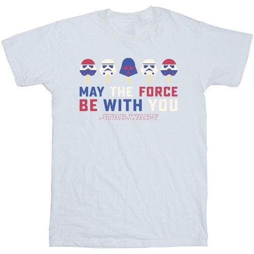 Vêtements Garçon T-shirts manches courtes Star Wars: A New Hope BI35942 Blanc