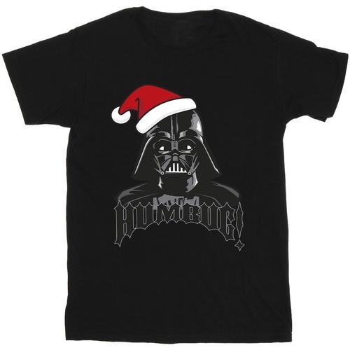 Vêtements Garçon T-shirts manches courtes Disney Episode IV: A New Hope Darth Vader Humbug Noir