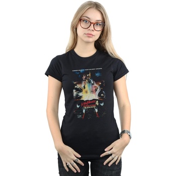 Vêtements Femme T-shirts manches longues A Nightmare On Elm Street The Dream Master Noir