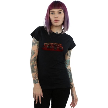 Vêtements Femme T-shirts manches longues A Nightmare On Elm Street Freddy Blocks Noir