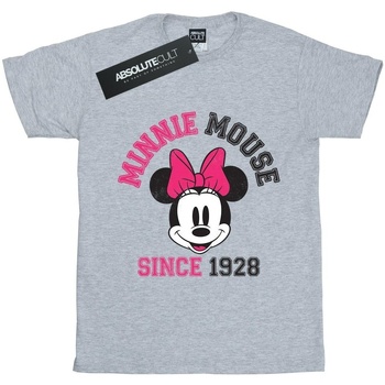 Vêtements Femme T-shirts manches longues Disney Mickey Mouse Since 1928 Gris